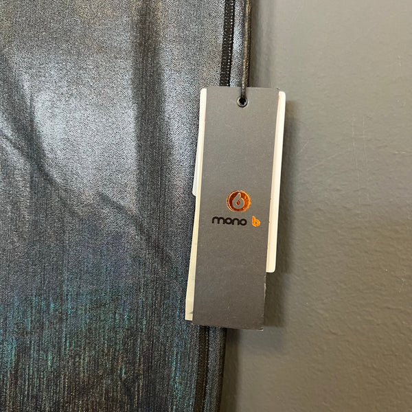 NWT Mono B Metallic Shimmer Leggings Size Large