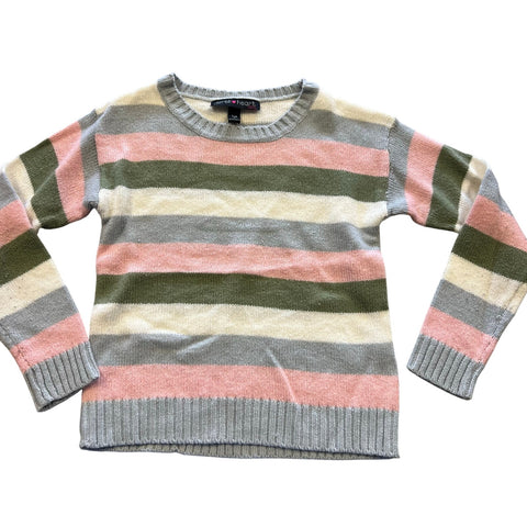 Derek Heart Girls Striped Sweater Size 7/8