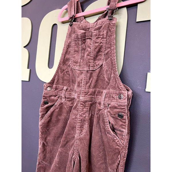 Cat & Jack Brown Corduroy Overalls Size Youth 14