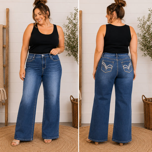 Hydraulic Nolita Mid Rise Curvy Micro Bootcut Jeans Size 14