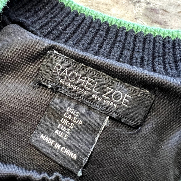 Rachel Zoe Crochet Knit Sweater Tank Top Size Small