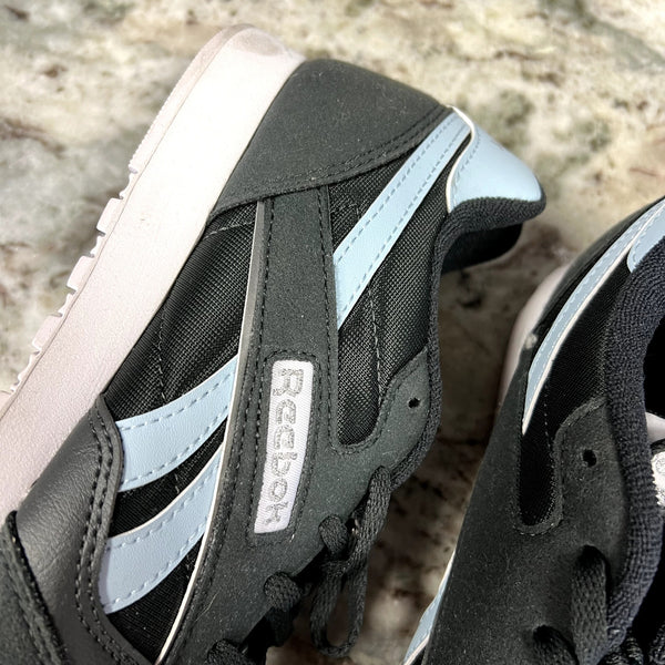 Ultra Flash Black + Baby Blue Women's Sneakers Size 7