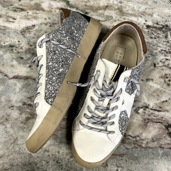 Shu Shop Paula Glitter Sneakers Women's Size 8.5