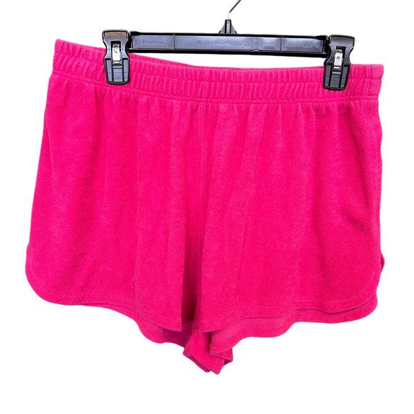 NOBO Hot Pink French Terry Lounge Shorts Size XL