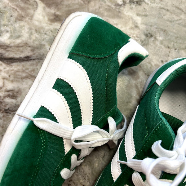 Women's Green Fashion Sneakers Size 10