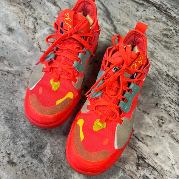 Adidas Harden Vol. 5 Futurenatural Basketball Shoes Solar Red Men's Size 7.5