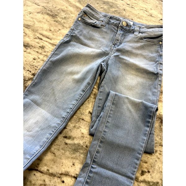 Celebrity Pink Girls Light Wash Skinny Jeans Size 12