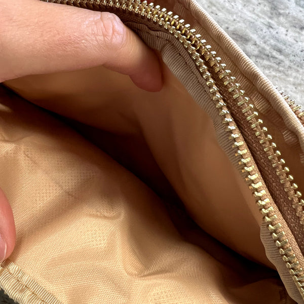 NWOT Brown Faux Leather Crossbody