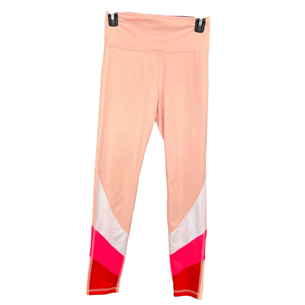 DSG Peach + Pink Full Length Leggings Youth Large