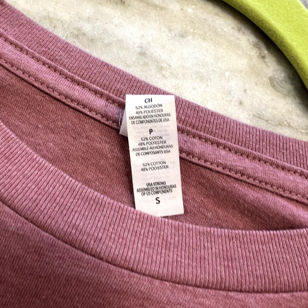 Ruby's Rubbish "My Husband is a Super Hero" Graphic Tee Small