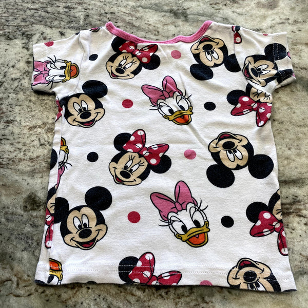 Disney Mickey, Minnie, Daisy Girls Top Size 3T
