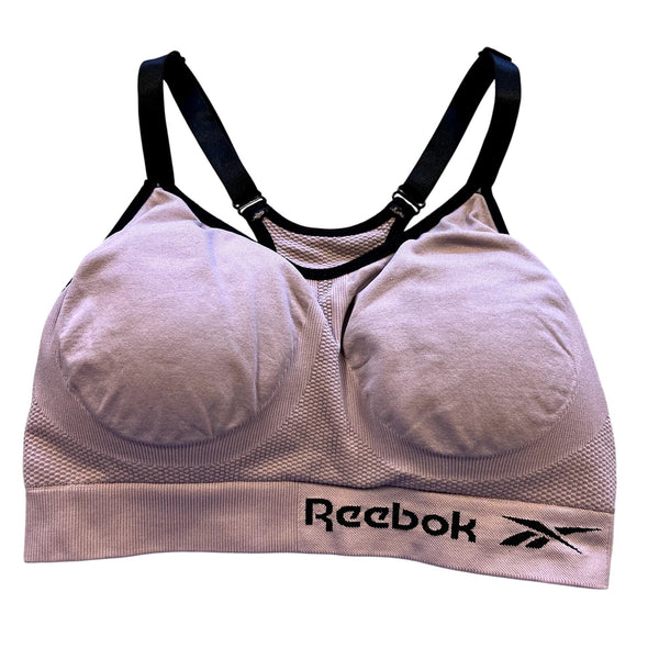 Reebok Mauve Racerback Sports Bra Medium