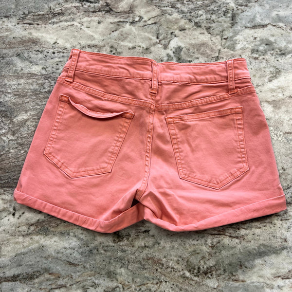 Daytrip Refined Lynx Coral Denimi Shorts Size 26