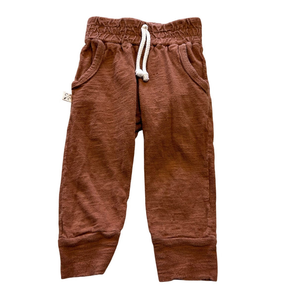 Childhoods Rust Jogger Pants Size 18-24 Mo