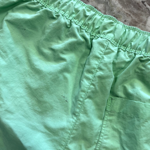 Art Class Light Green Lined Swim Trunks Boys Size XL (14)