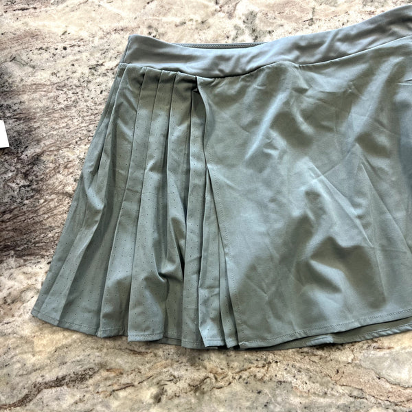 NWT Avia Light Sage Pleated Athletic Skort Small