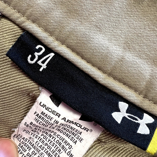 Under Armour Men's Khaki Shorts Size 34