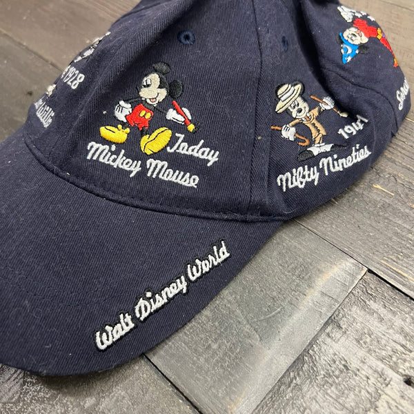 Vintage Walt Disney World "Through the Ages" Baseball Cap