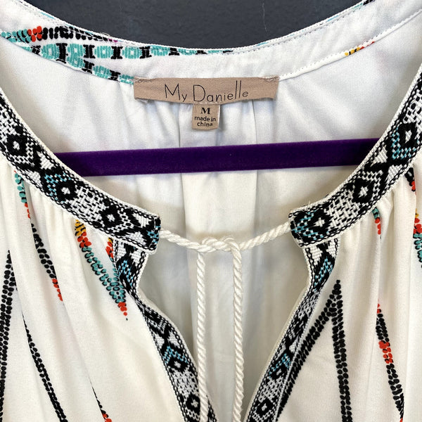 My Danielle Aztec Print Sleeveless Dress  Size Medium