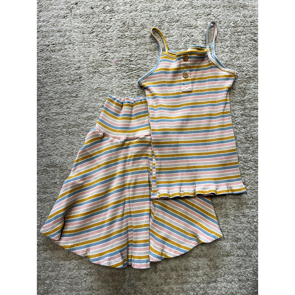 Vignette Girls Two Piece Striped Set Size 12