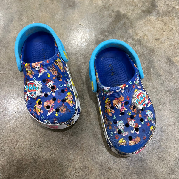 Paw Patrol Crocs Kids Size 9