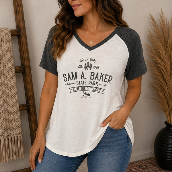 Sam A. Baker State Park Graphic Tee Size Large