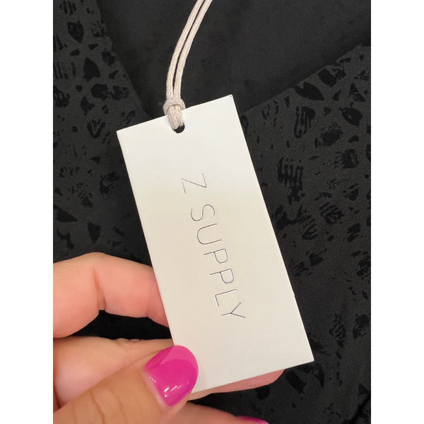 NWT Z Supply Textured Black Dress Size Small