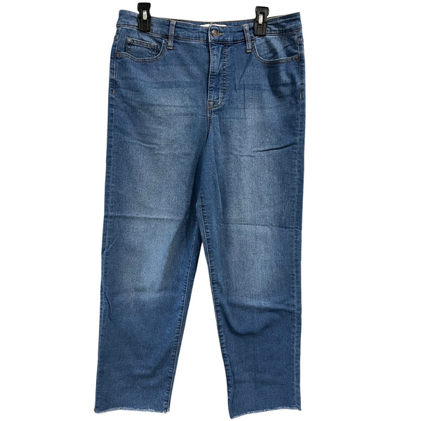 Social Standard by Sanctuary Mid Rise Crop Straight Leg Jeans Size 12