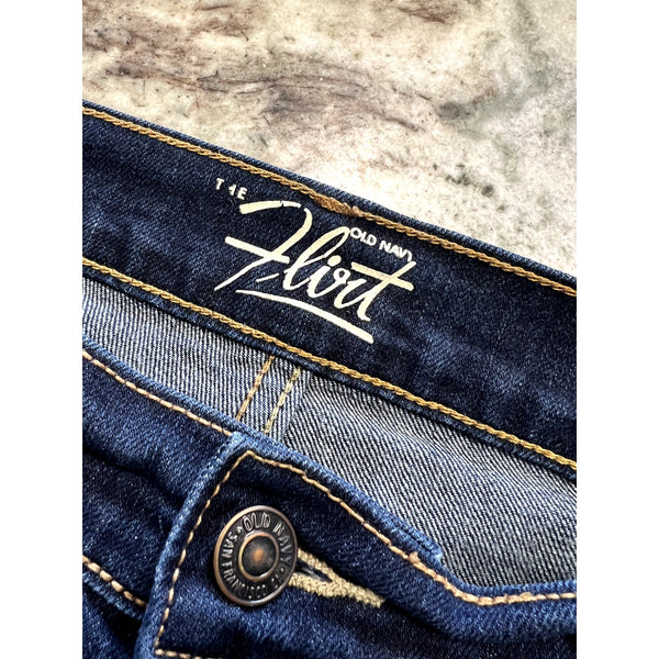 Old Navy The Flirt Dark Wash Jeans Size 12