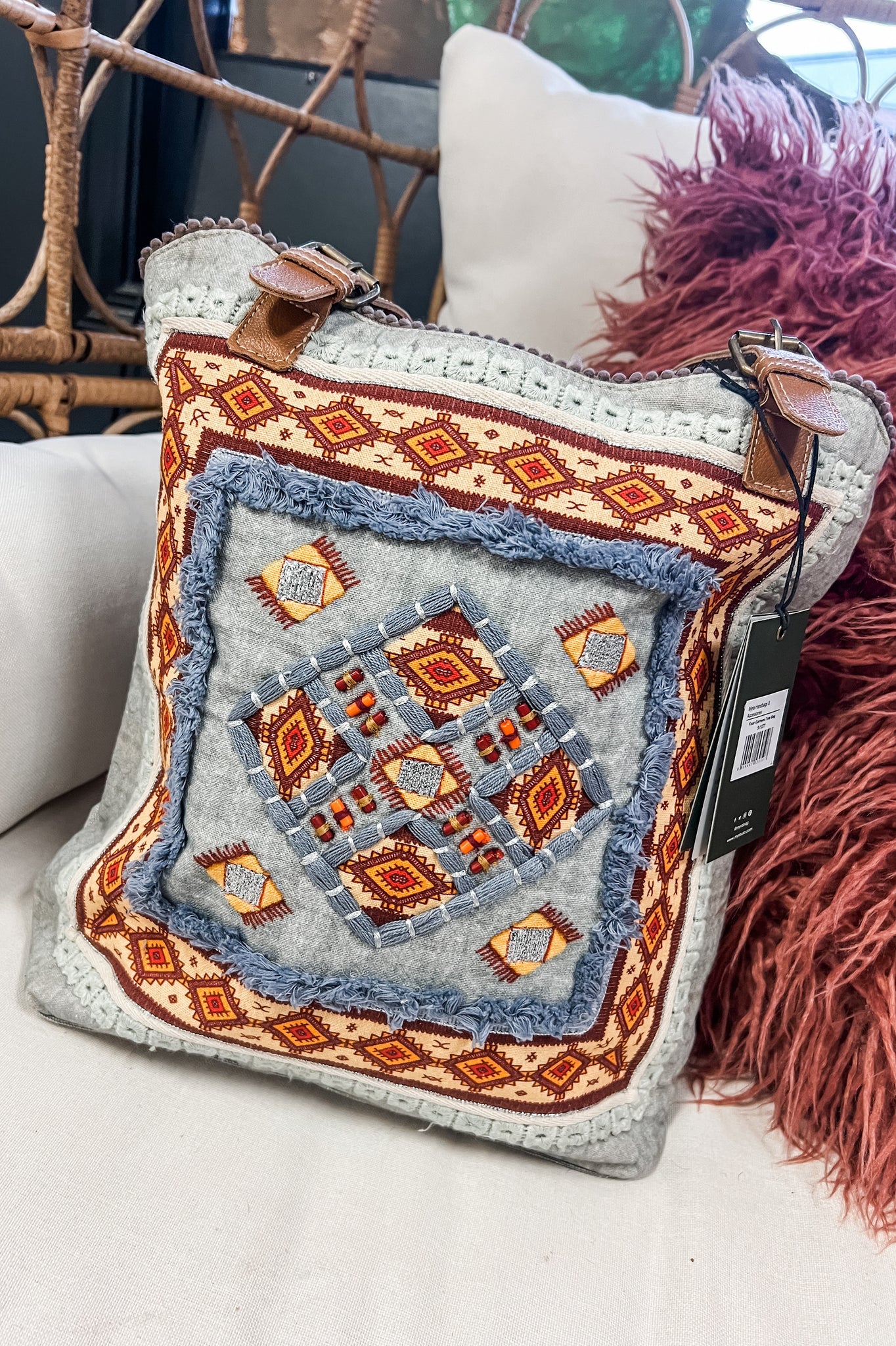 Bohemian Patchwork Shoulder Bag