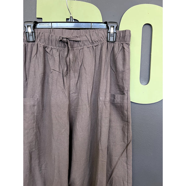 Women's Gray Parachute Jogger Pants Size 2XL