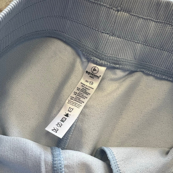 NWT 90 Degree Light Blue Girls Joggers Size Youth 10