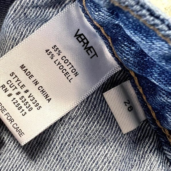 Vervet Wide Leg Cargo Jeans Size 28