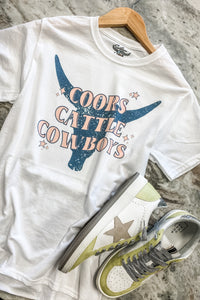 Coors, Cattle, Cowboys Graphic Tee
