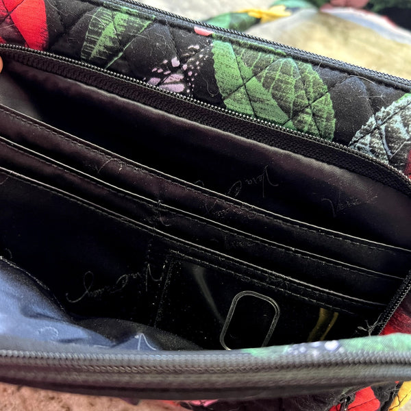 Vera Bradley Havana Rose Little Hipster Crossbody Bag