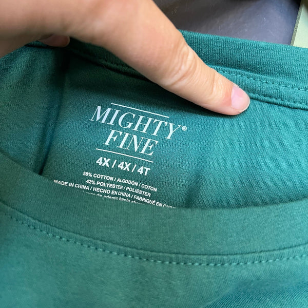 Really Into Christmas Fun Bright Graphic Tee 4XL