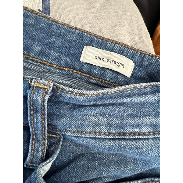 Social Standard by Sanctuary Mid Rise Crop Straight Leg Jeans Size 12