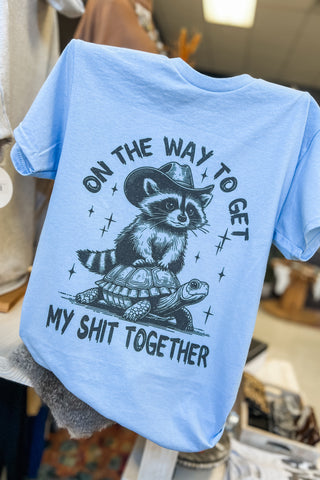 OTW Turtle + Raccoon Graphic Tee