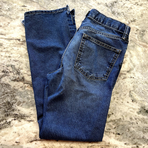 Old Navy Built in Tough Straight Leg Jeans Size 12