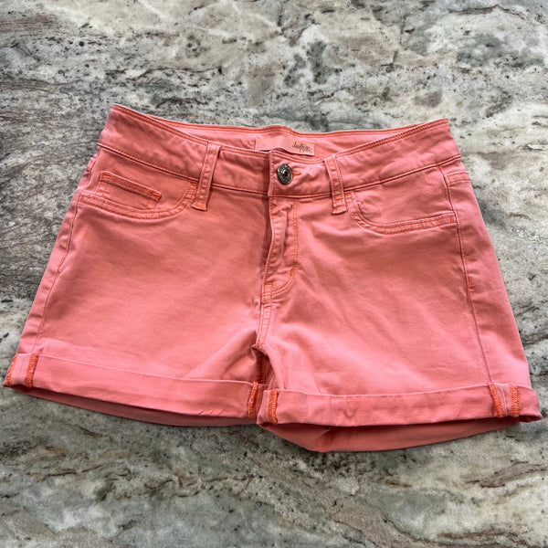 Daytrip Refined Lynx Coral Denimi Shorts Size 26