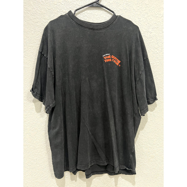 Zach Bryan Quittin' Time Tour Oversized Graphic Tee Size XL