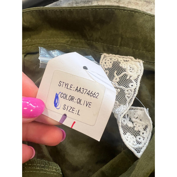 NWT Sadie & Sage Olive Dress Pants Size Large