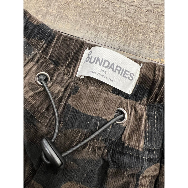 No Boundaries Camo Corduroy Parachute Pants Size XXS