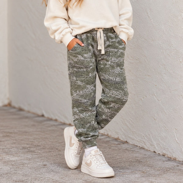 Cat & Jack Girls Camo Joggers Lounge Pants Size Youth Medium