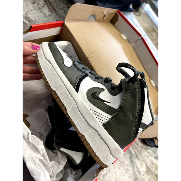 NIB Women's Nike Dunk High Up Cargo Khaki Sneakers Size 5.5