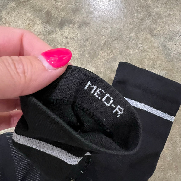 Lululemon Black Tall Socks Size Medium Regular