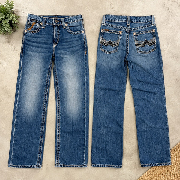 Ariat Boys Slim Fit Bootcut Jeans Size Youth 14