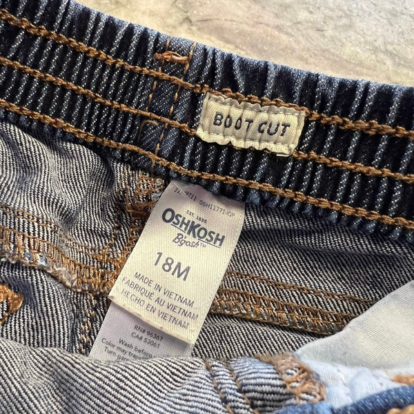 OshKosh Girls Dark Wash Bootcut Jeans Size 18 Mo