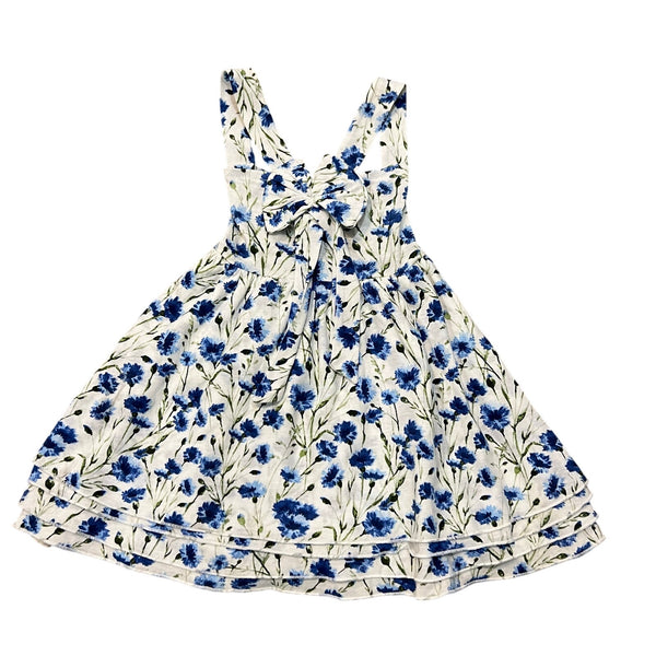 NWT Bailey's Blossoms Strappy Smocked Floral Ruffle Dress Size 2T