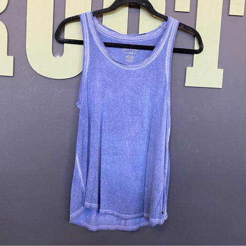 AEO American Eagle Outfitters Periwinkle Blue Soft + Sexy Tank Top Small